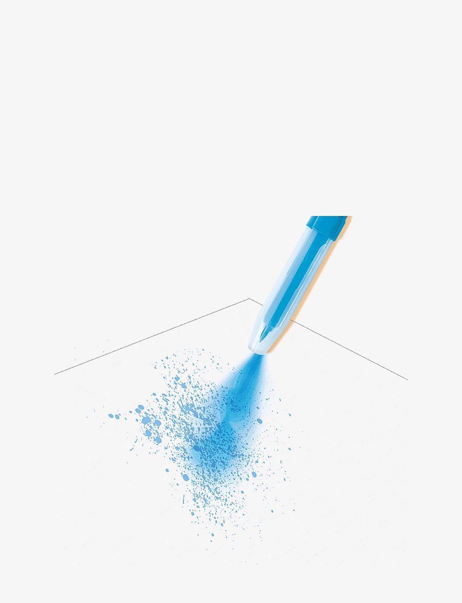 SES Creative - Blow Pens - Airbrush - käsitöökomplekt - multi - 3