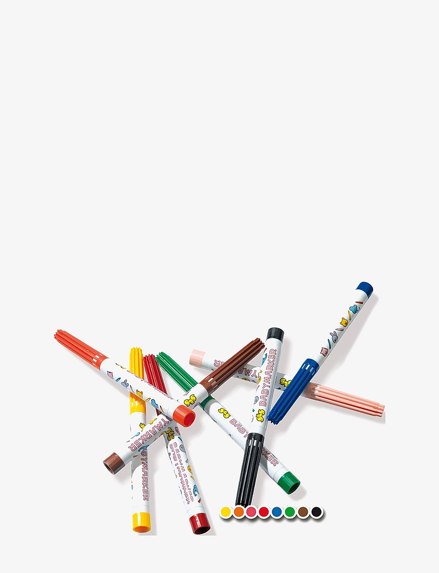 SES Creative - Baby markers - 8 colours - bleistifte - multi - 1