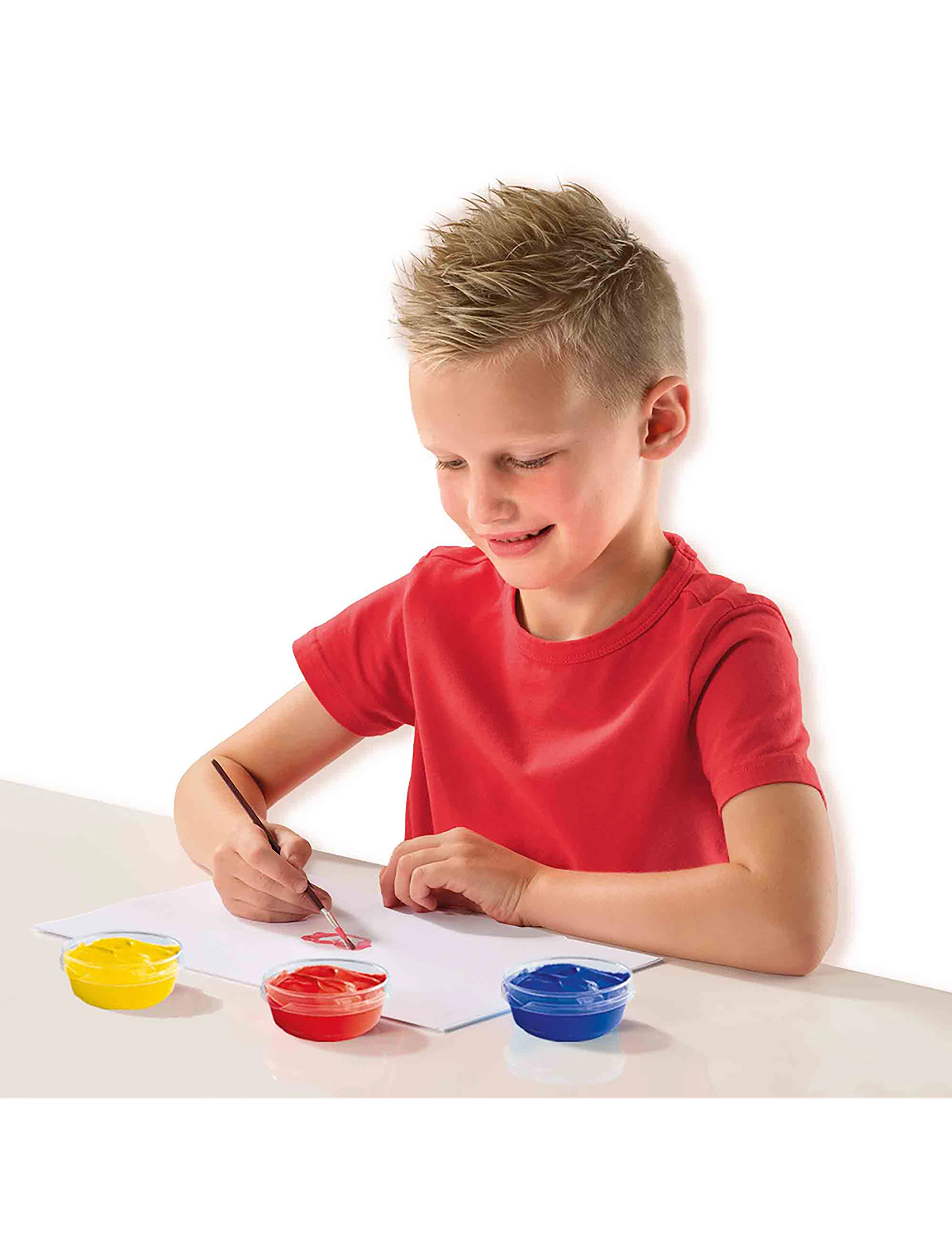 SES Creative Poster Paint 6X45ml, One Size, Multi/patterned, Tegning > Maling, Børn