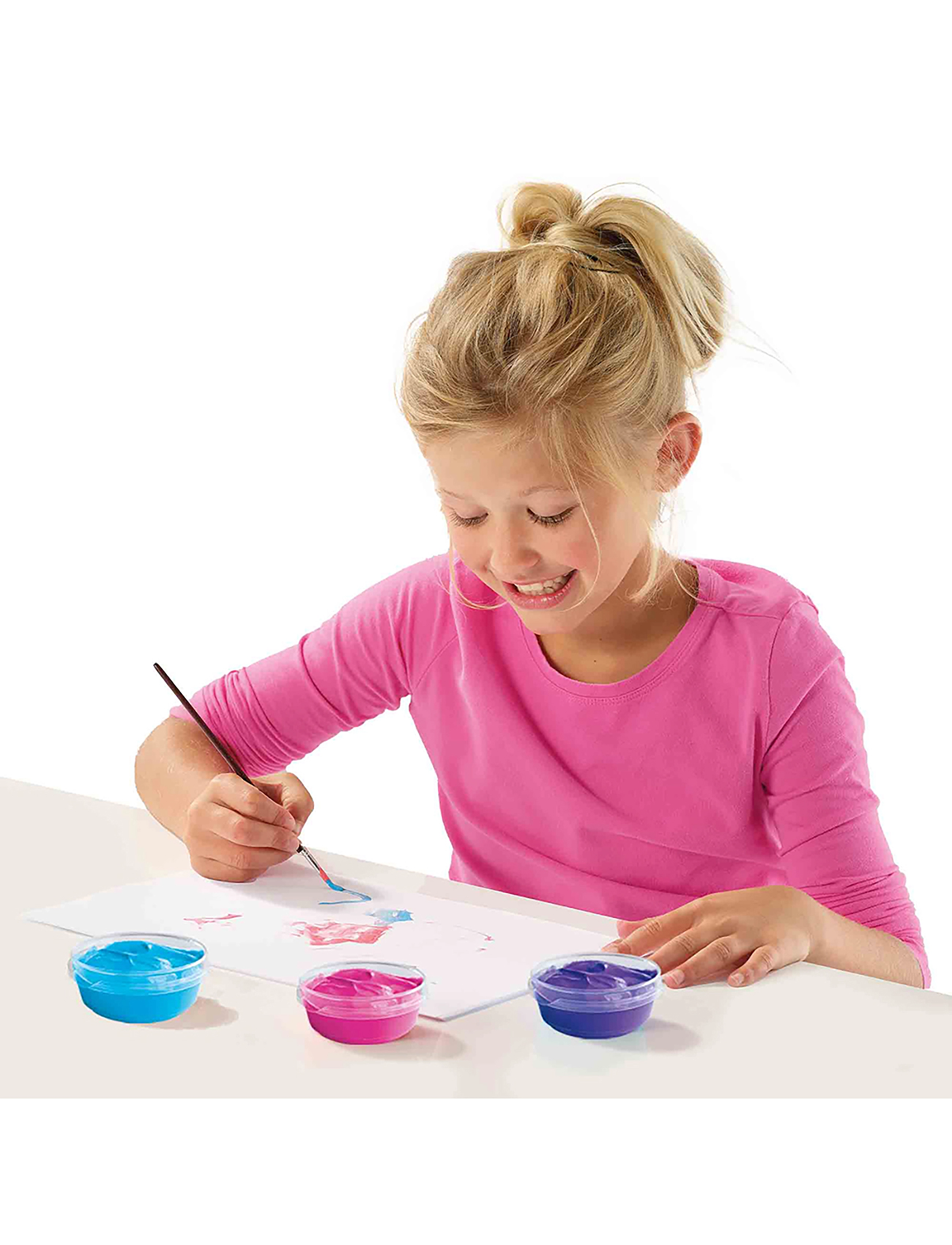 SES Creative Poster Paint Trendy 6X45Ml, Børn, Paints, Multi/mønstret, Str: ONE SIZE