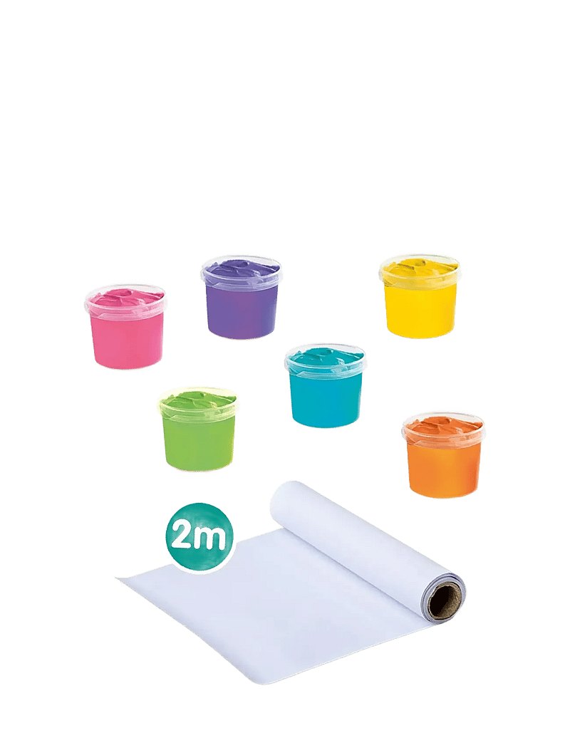 SES Creative - Fingerpaint Mega Set 6x110ml - värvid - multi - 2