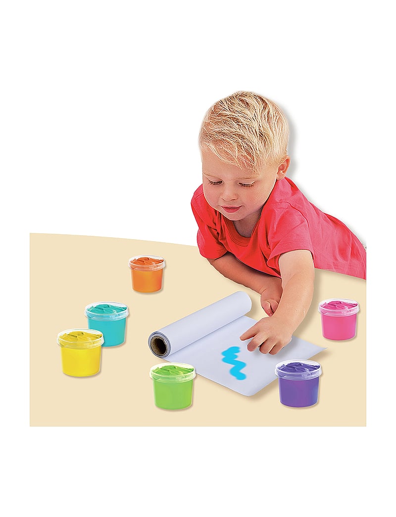 SES Creative - Fingerpaint Mega Set 6x110ml - värvid - multi - 4