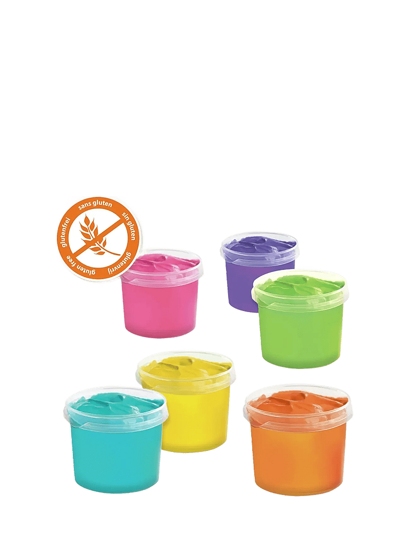 SES Creative - Fingerpaint Mega Set 6x110ml - värvid - multi - 3