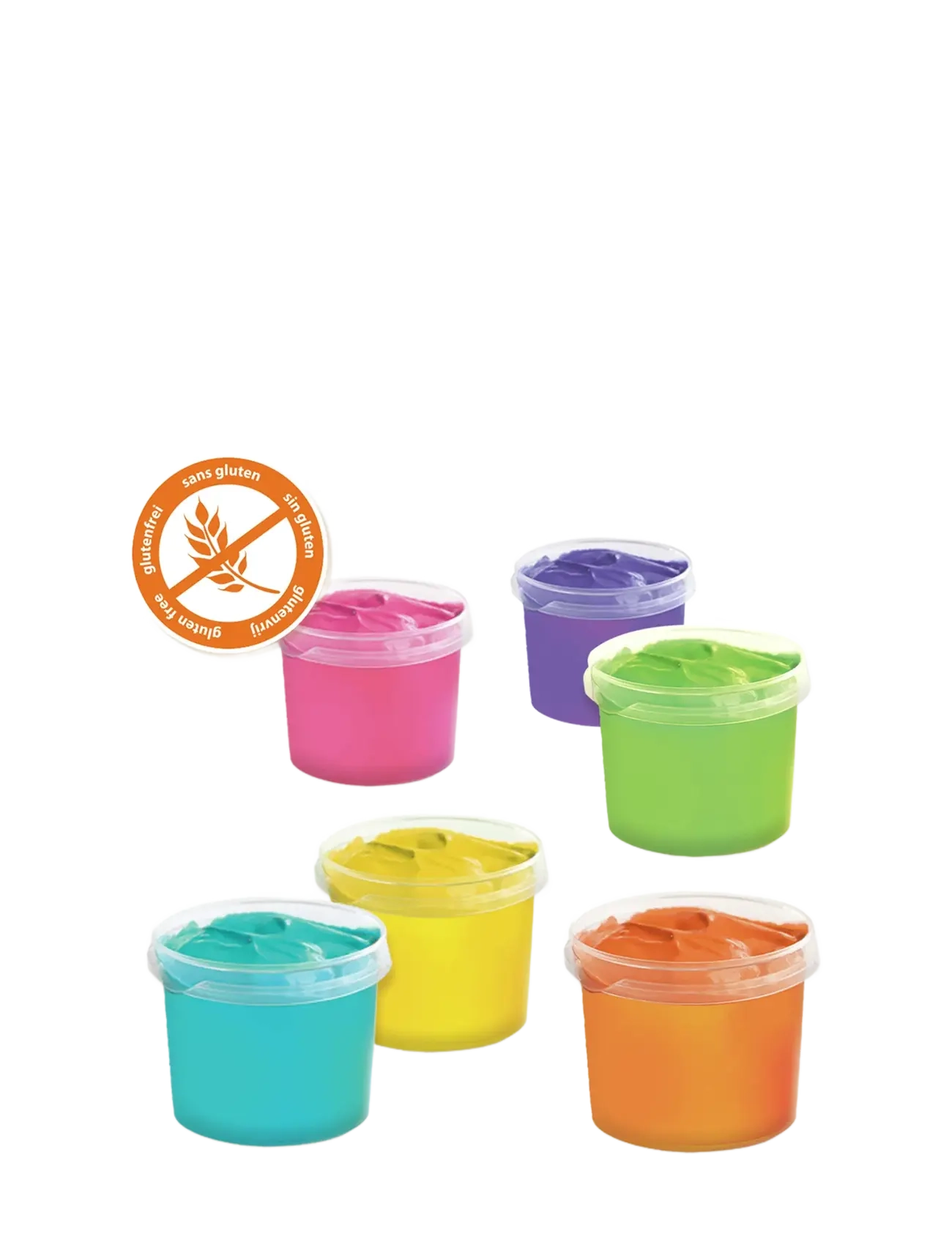 SES Creative - Fingerpaint Mega Set 6x110ml - färg - multi - 3