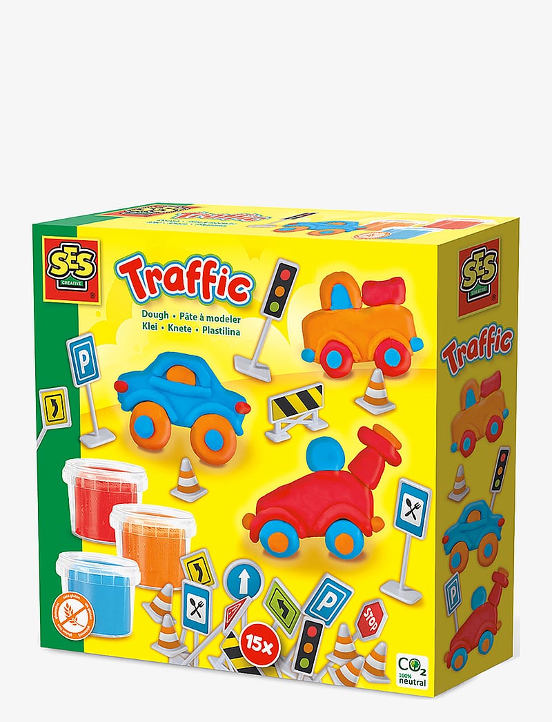 SES Creative - Dough - Traffic - spielknete - multi - 0