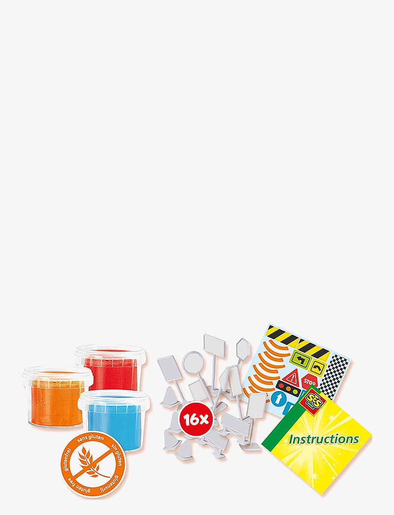 SES Creative - Dough - Traffic - spielknete - multi - 1