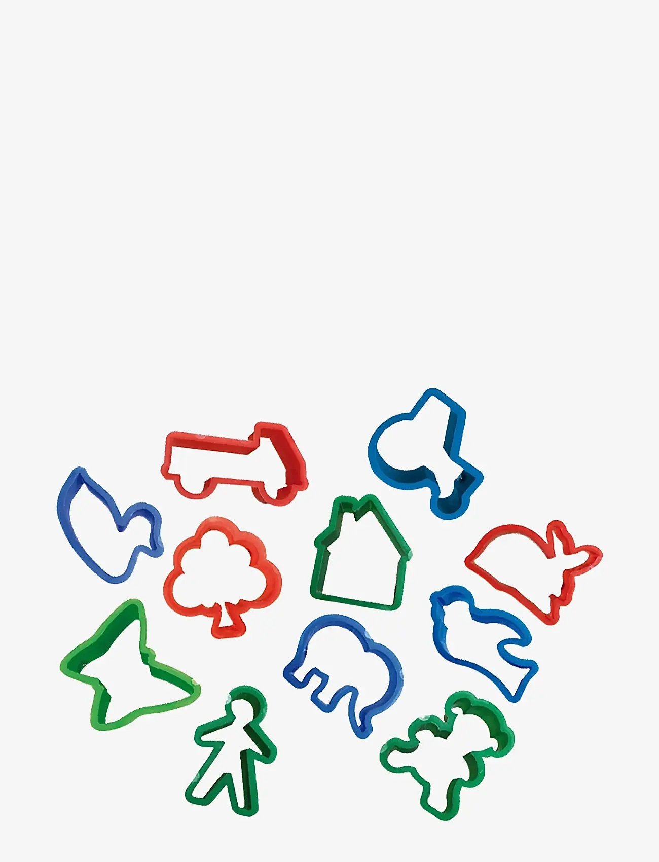 SES Creative - Clay 8 cupsx90gr+ 12 cutters - spielknete - multi - 1