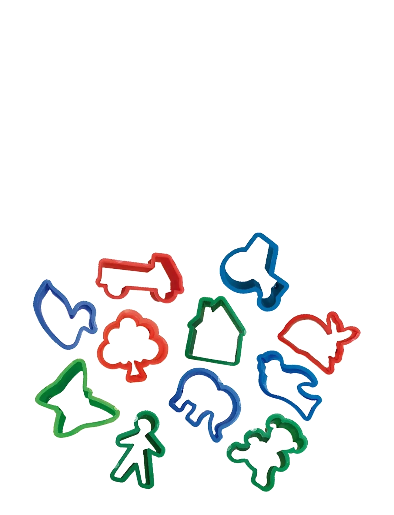 SES Creative - Clay 8 cupsx90gr+ 12 cutters - modellervoks - multi - 1
