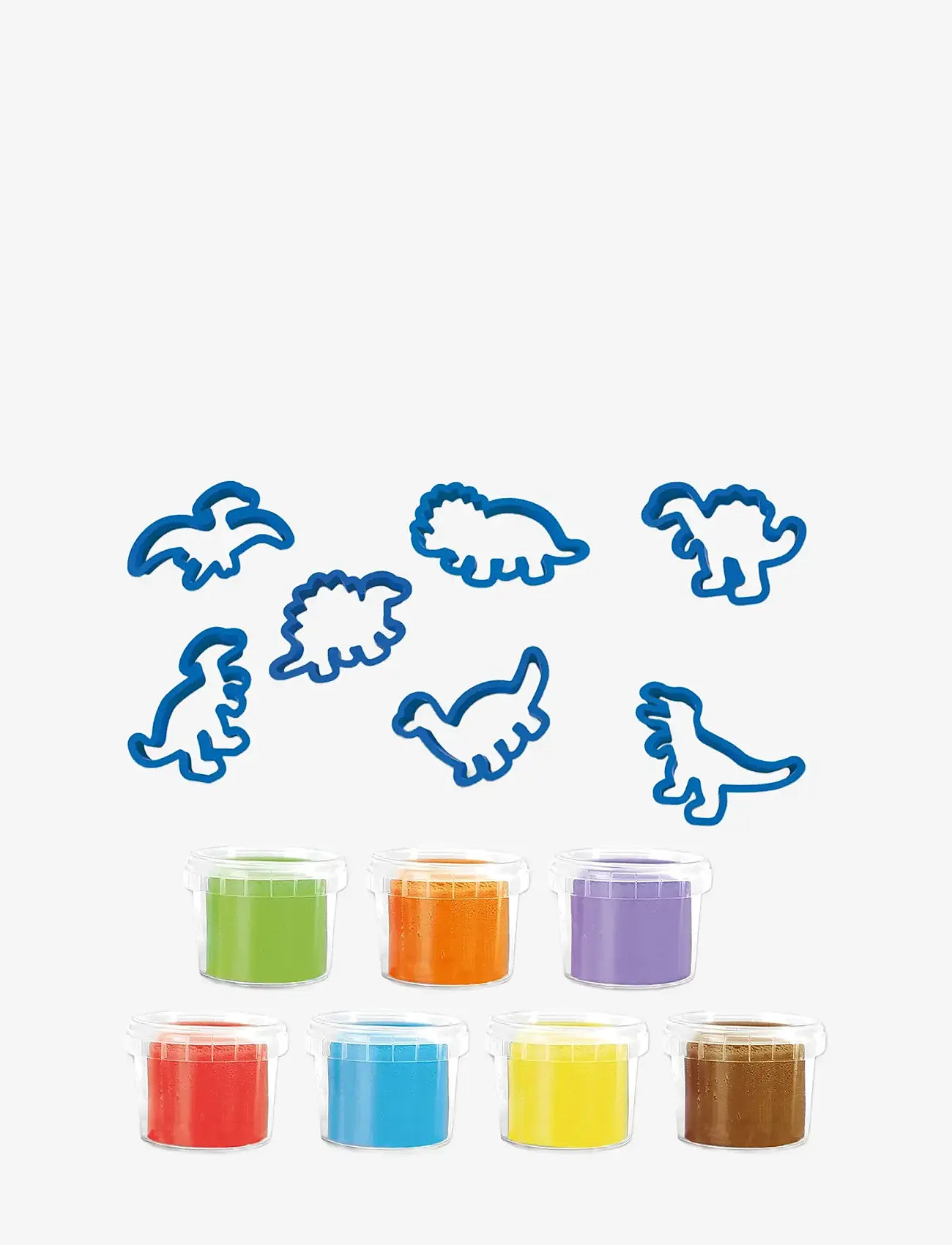 SES Creative - Dough - Dino Mega Set with Cutters - leklera - multi - 2