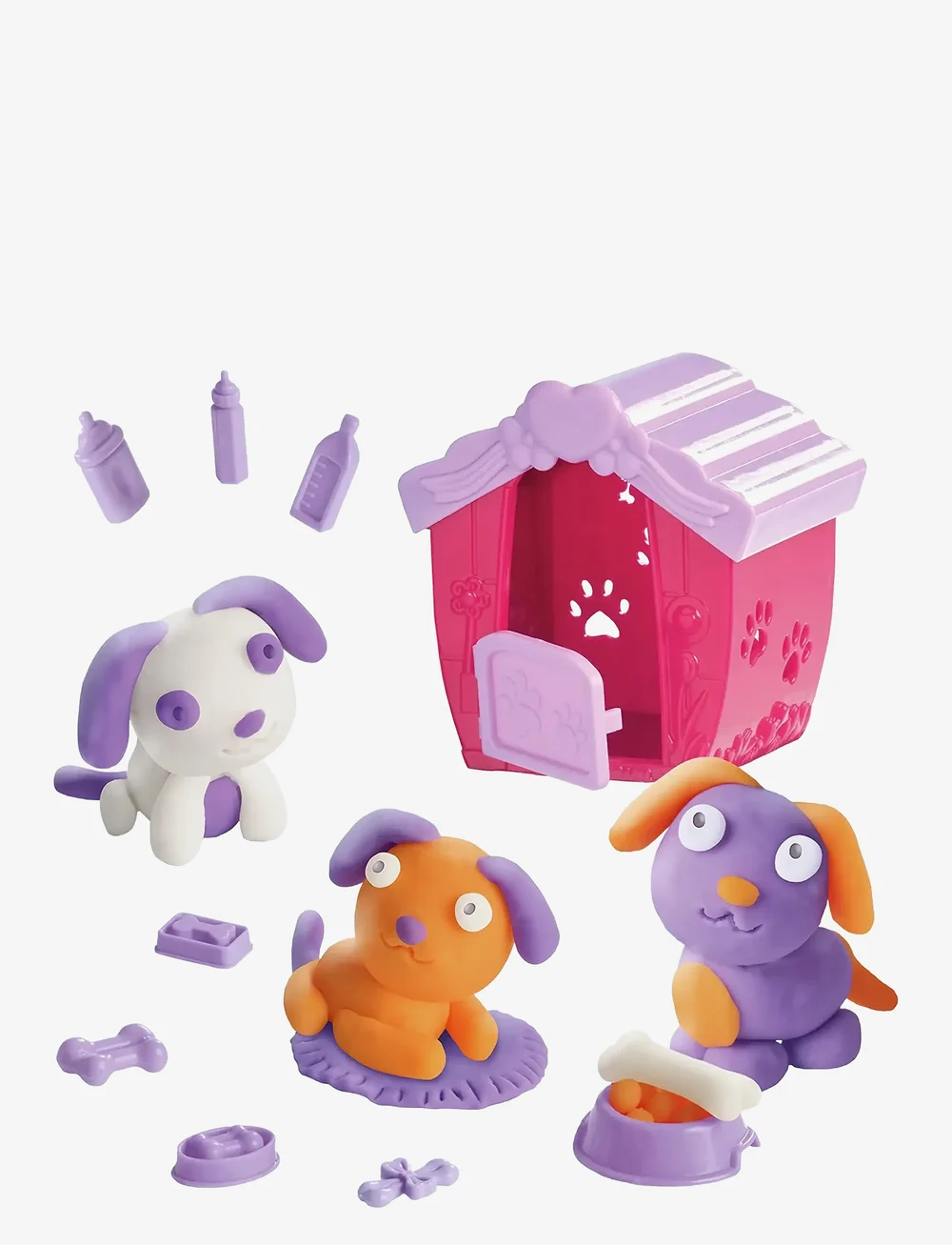 SES Creative - Dough - Puppies - mängutainas - multi - 2