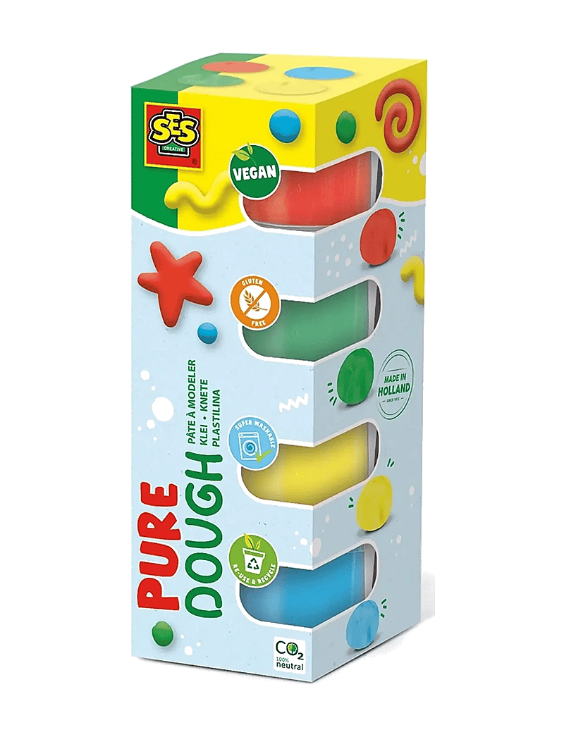 SES Creative - Dough - Feel good Pure - spielknete - multi - 0