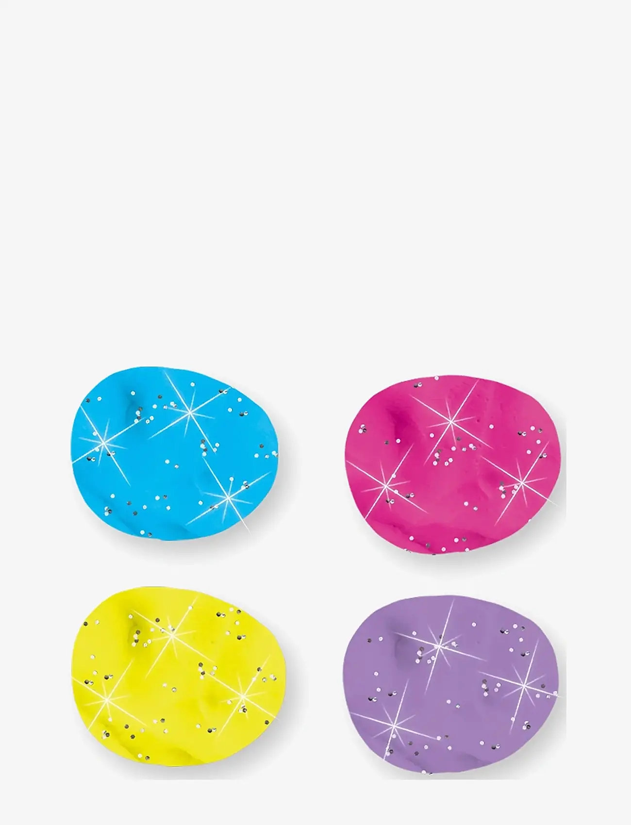 SES Creative - Dough - Feel Good Sparkle 4x90gr - modellervoks - multi - 3