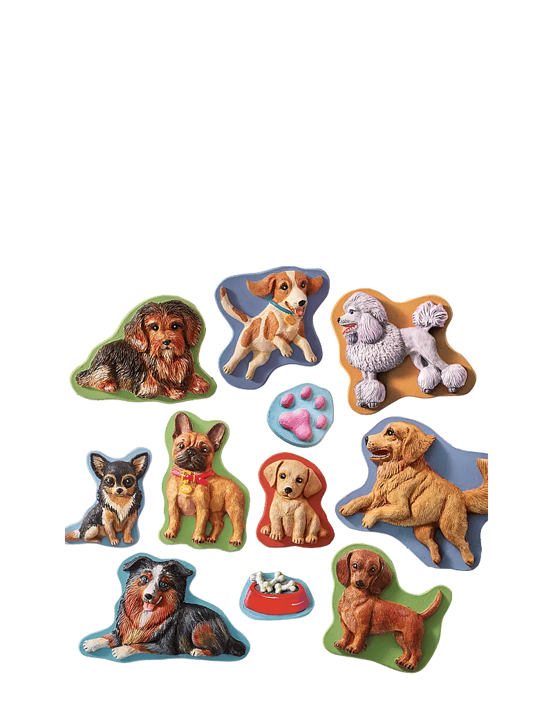 SES Creative - Casting & Painting - Dogs - käsitöökomplekt - multi - 2