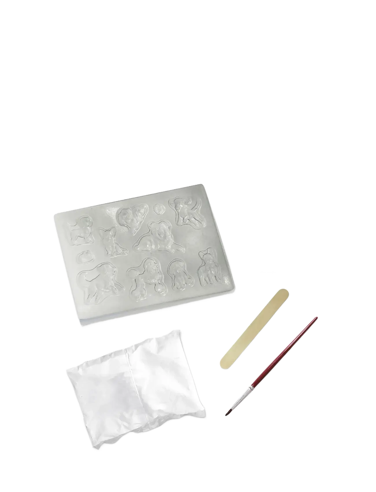 SES Creative - Casting & Painting - Dogs - knutselset - multi - 3