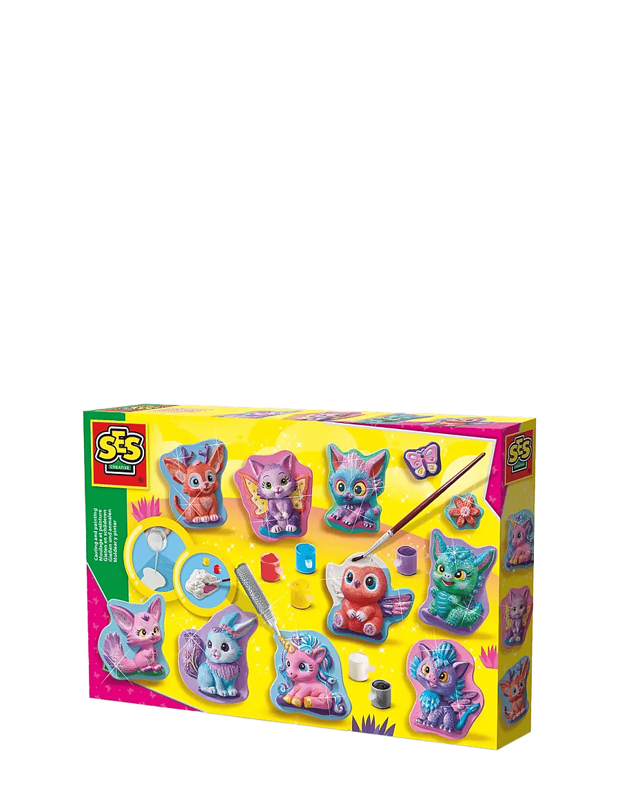 SES Creative - Casting & Painting - Fantasy Figures - käsitöökomplekt - multi - 1