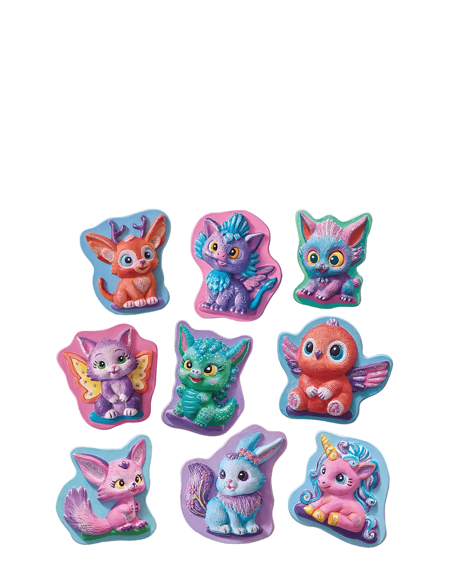 SES Creative - Casting & Painting - Fantasy Figures - käsitöökomplekt - multi - 2