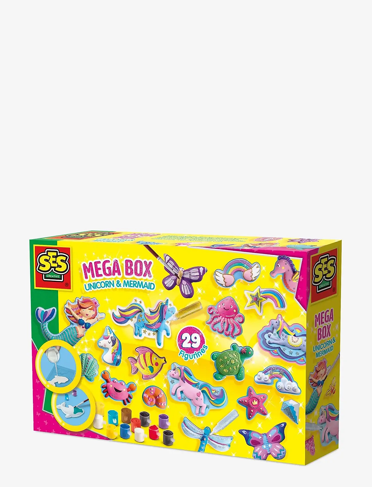 SES Creative - Casting & Painting - Mega Box - Unicorn and Mermaid - craft sets - multi - 1