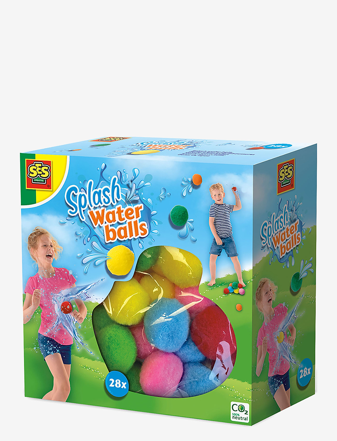 SES Creative - Splash Water Balls - muud veemänguasjad - multi - 0
