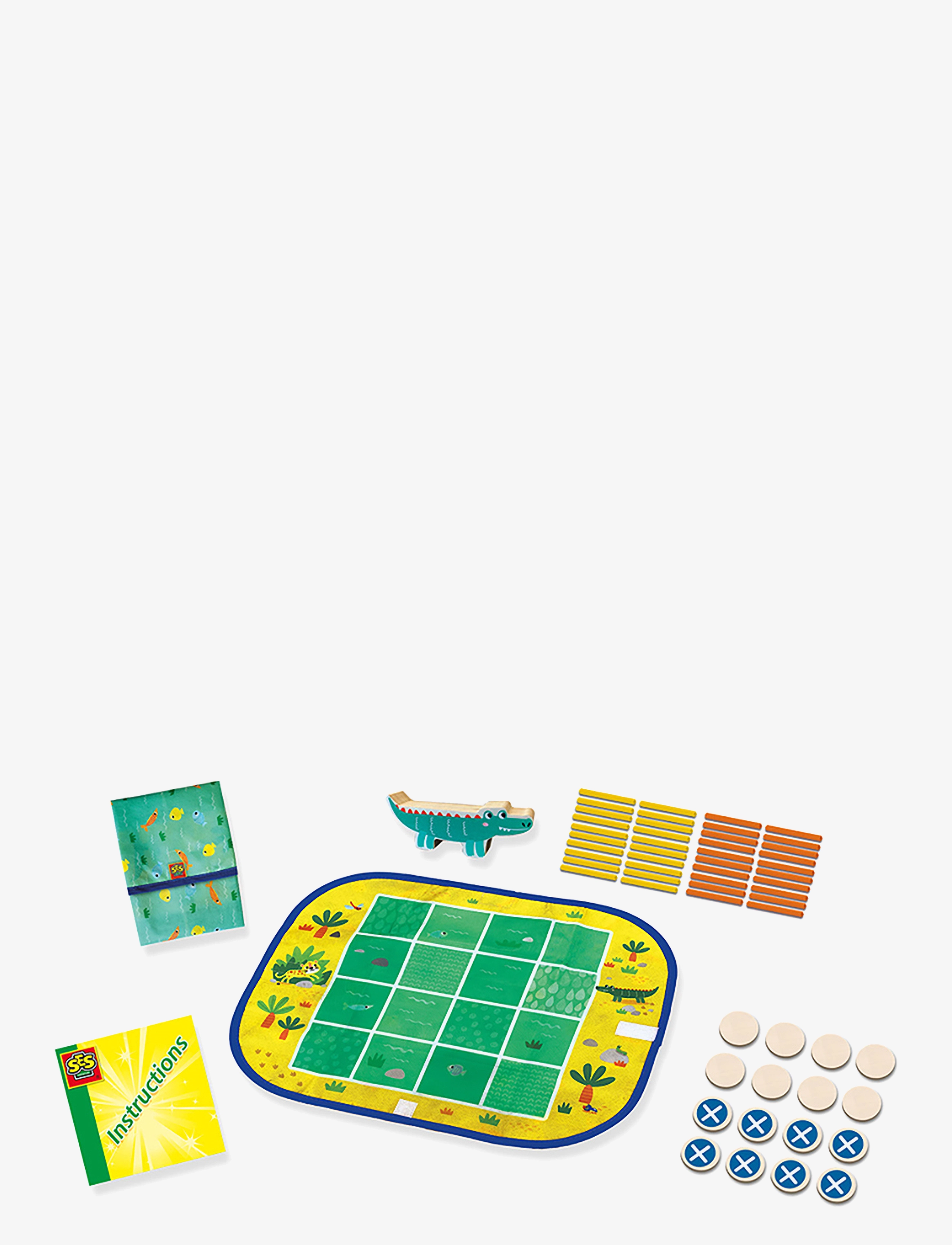 SES Creative - Game - Wrap & Go Connect Four Travel Bag - Útileikir og Íþróttir - multi - 1