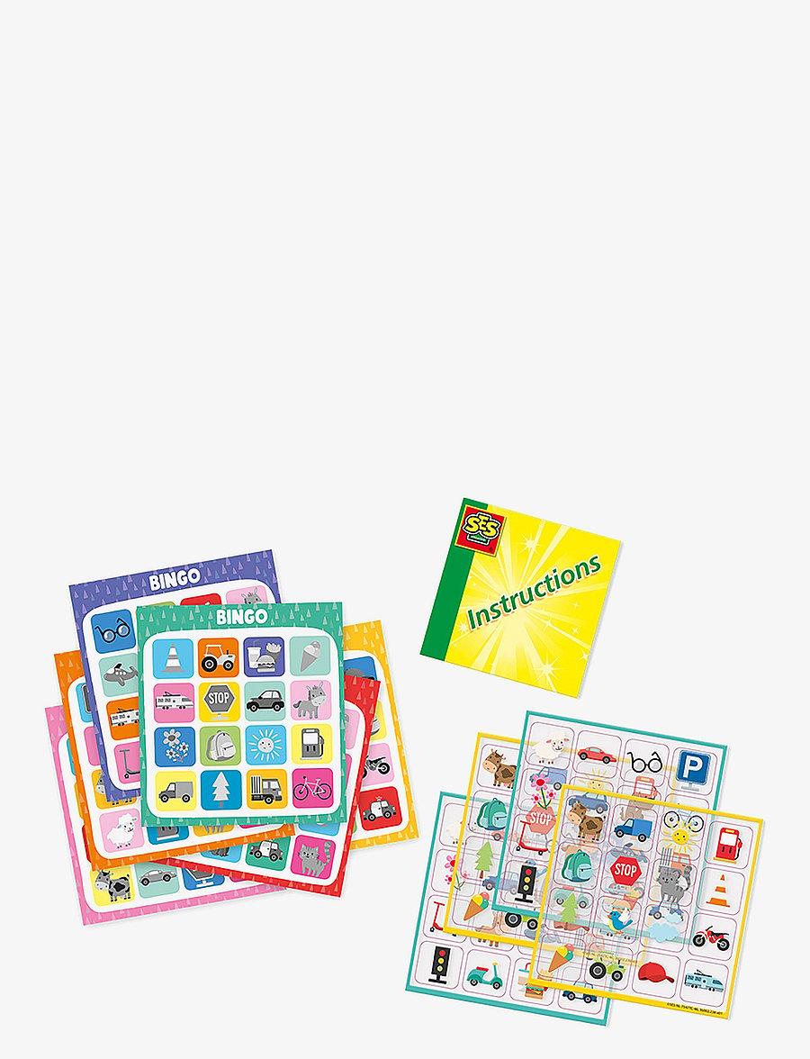 SES Creative - Game - Bingo - Car Window Stickers - bingo - multi - 1