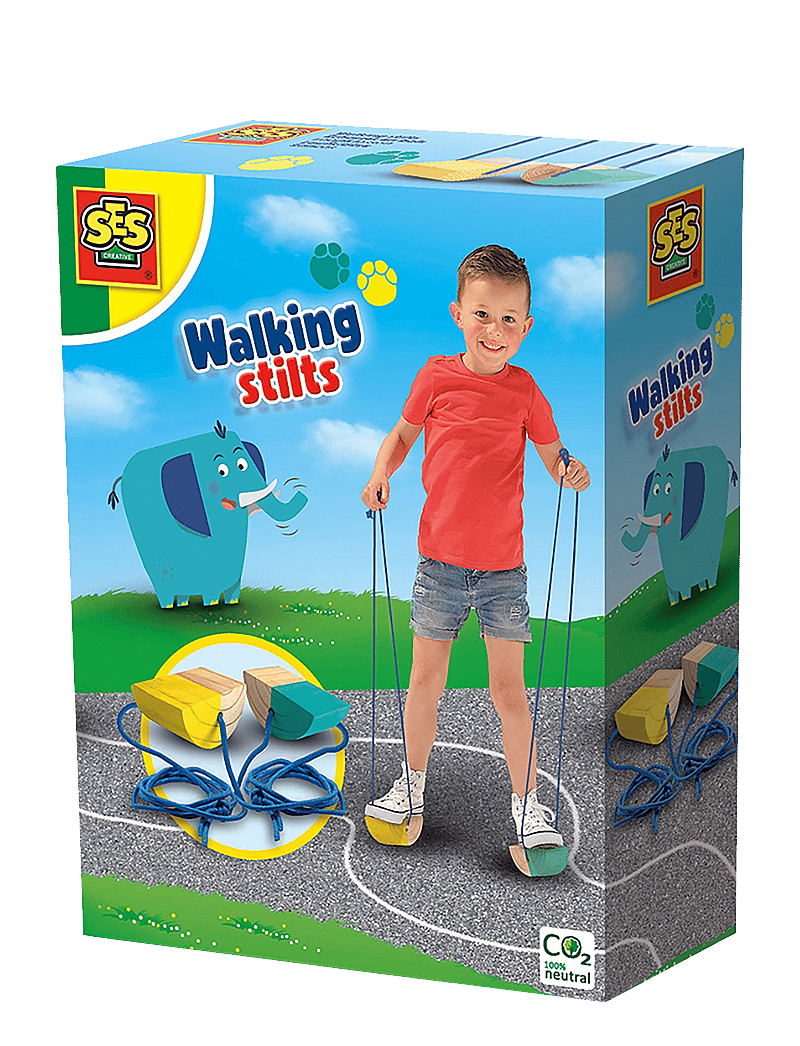 SES Creative - Walking Bobbins - outdoor spiele & sport - yellow-green - 0