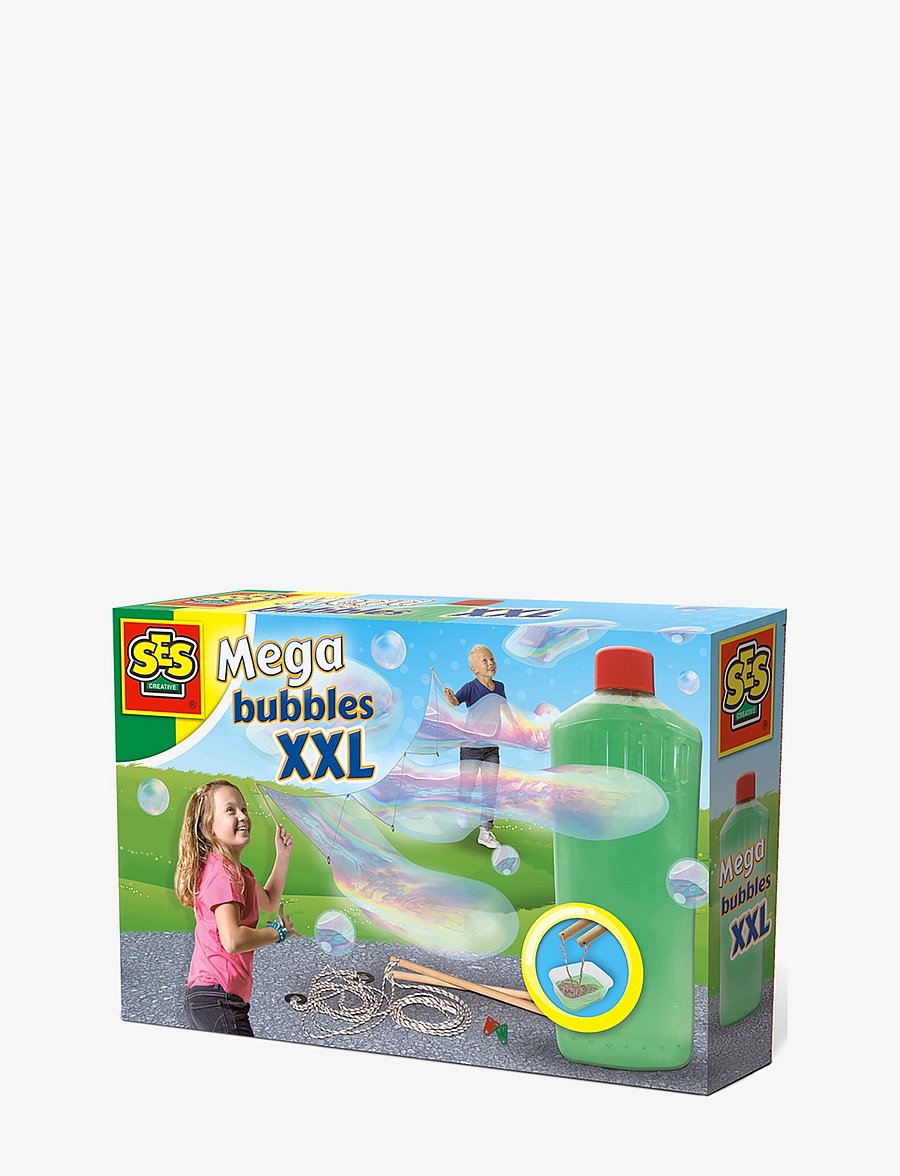 SES Creative - Mega bubbles XXL - mullitajaga mänguasjad - clear - 1