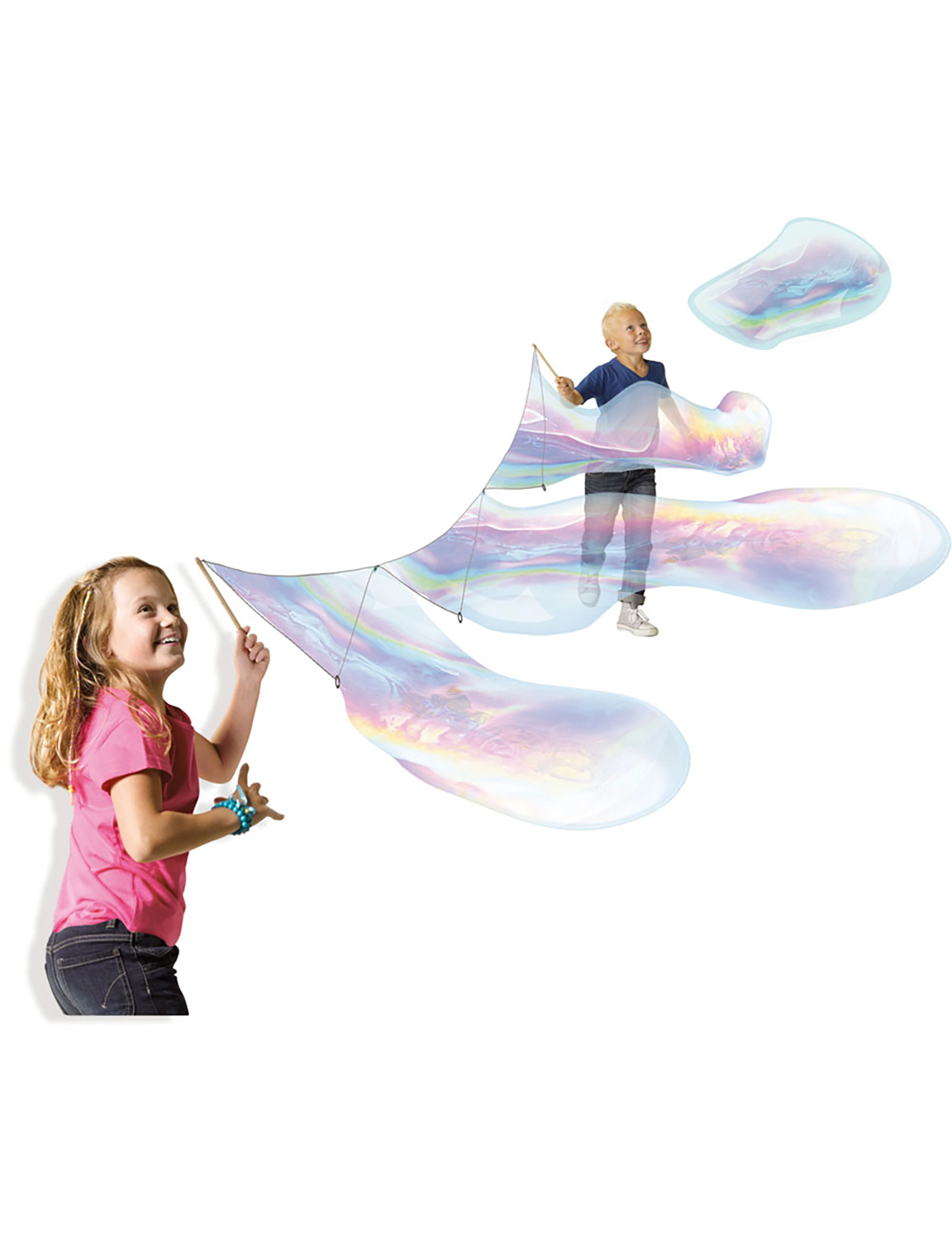 SES Creative Mega Bubbles Xxl, One Size, Beige, Outdoor Legetøj > Soap Bubbles Legetøj, Børn
