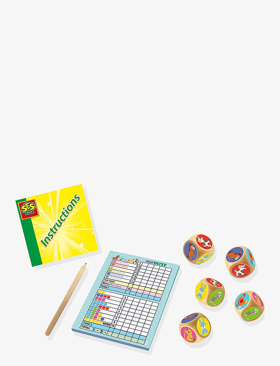 SES Creative - Game - Yatzy - Mega Junior - multi - 1