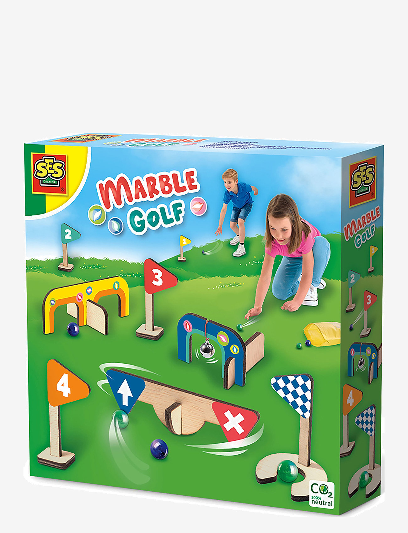 SES Creative - Game - Marble Minigolf - multi - 0