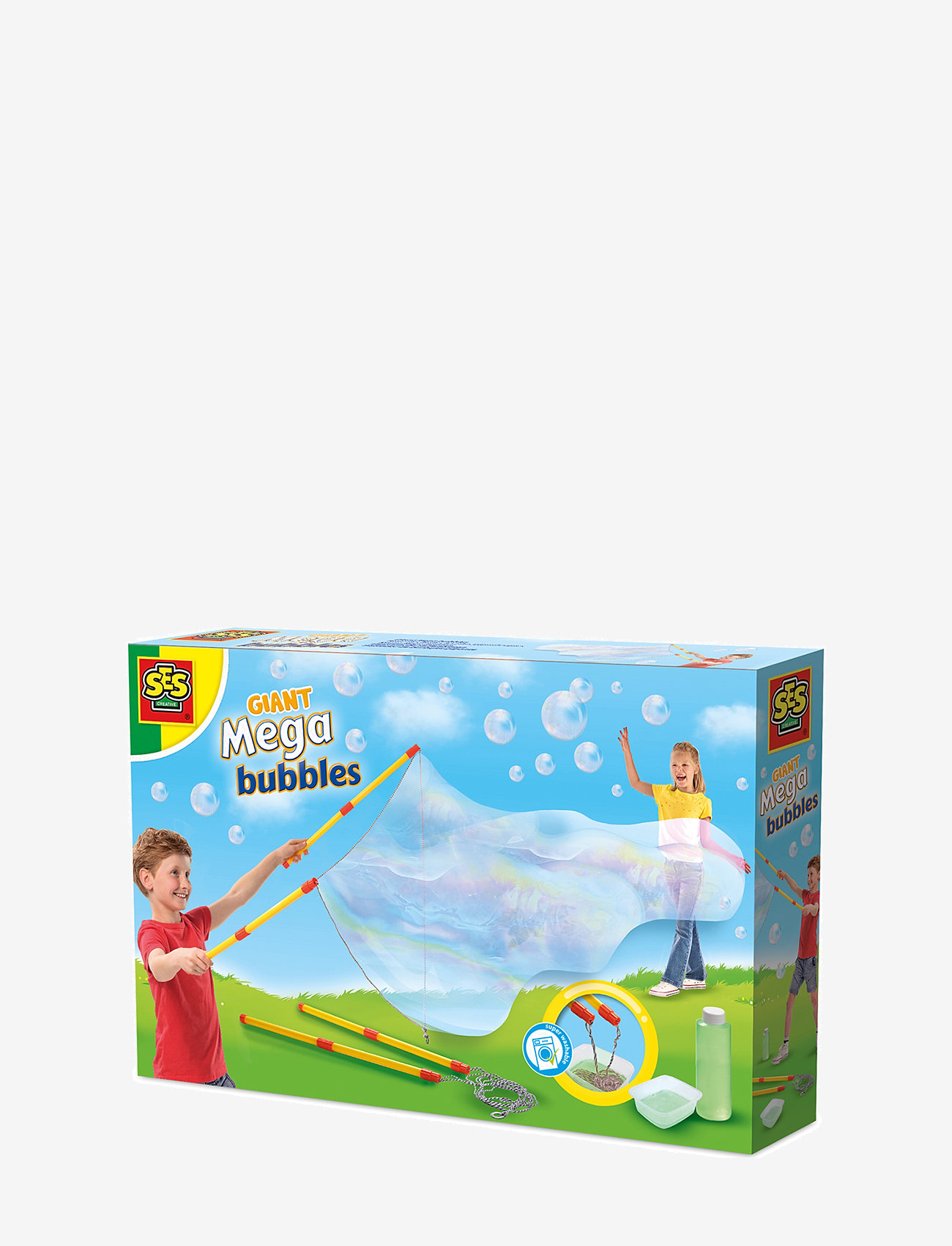 SES Creative - Mega Bubbles - Giant - sæbebobler - multi - 1