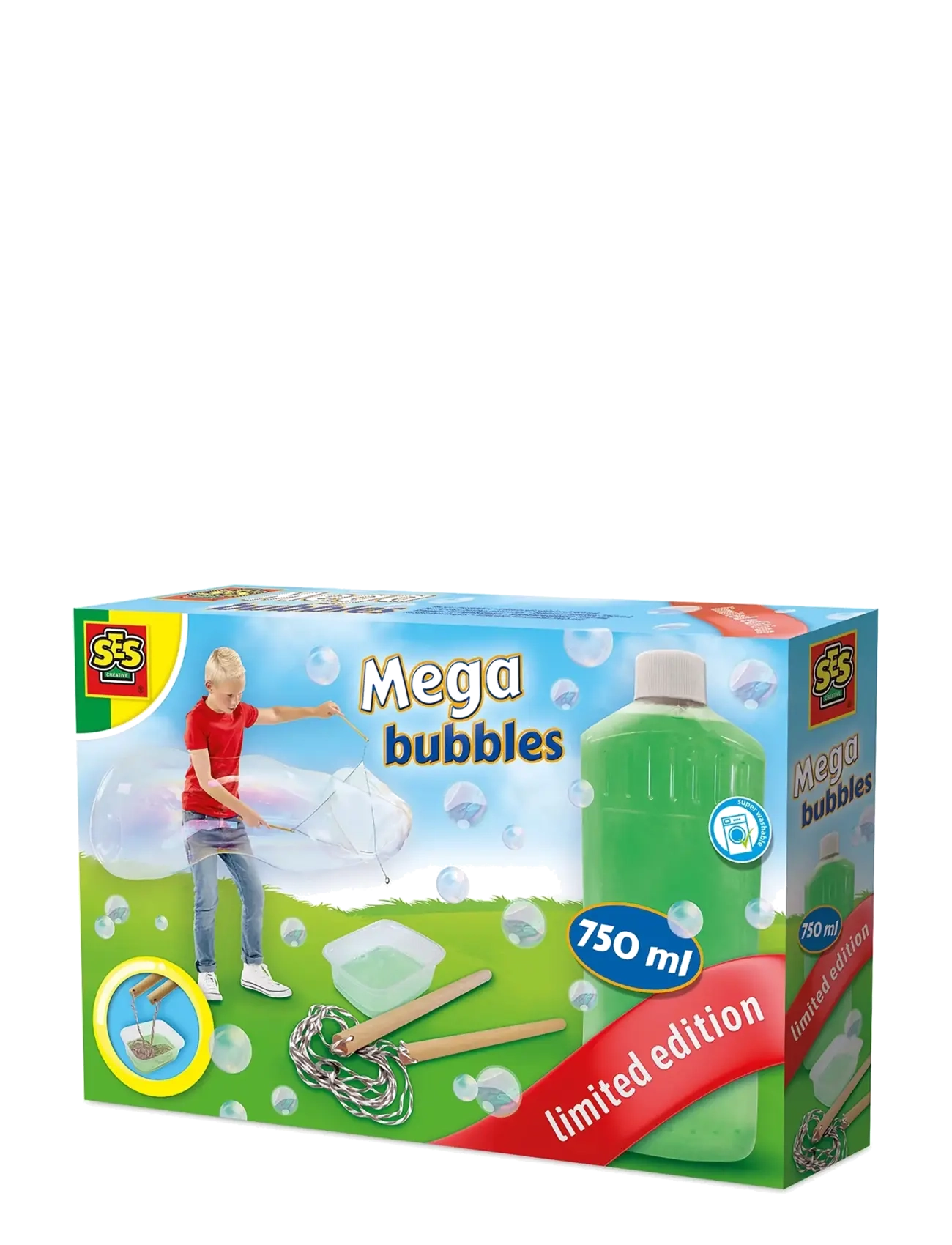 SES Creative Mega Bubbles - Limited Edition - Õuemänguasjad - MULTI / multi
