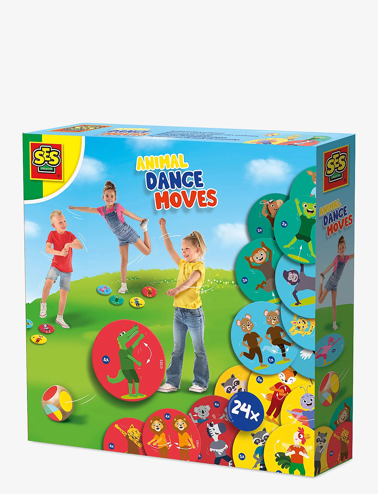 SES Creative - Game - Animal Dance Moves - aktiivsed mängud - multi - 1