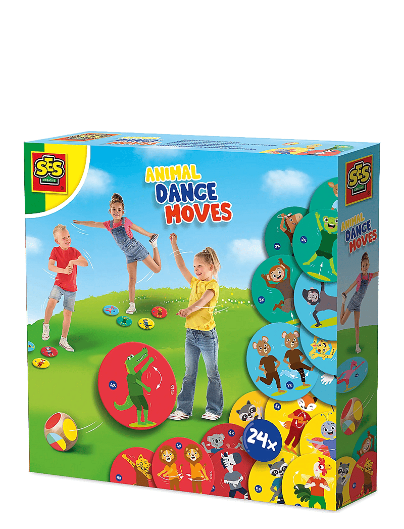 SES Creative - Game - Animal Dance Moves - aktiivsed mängud - multi - 1