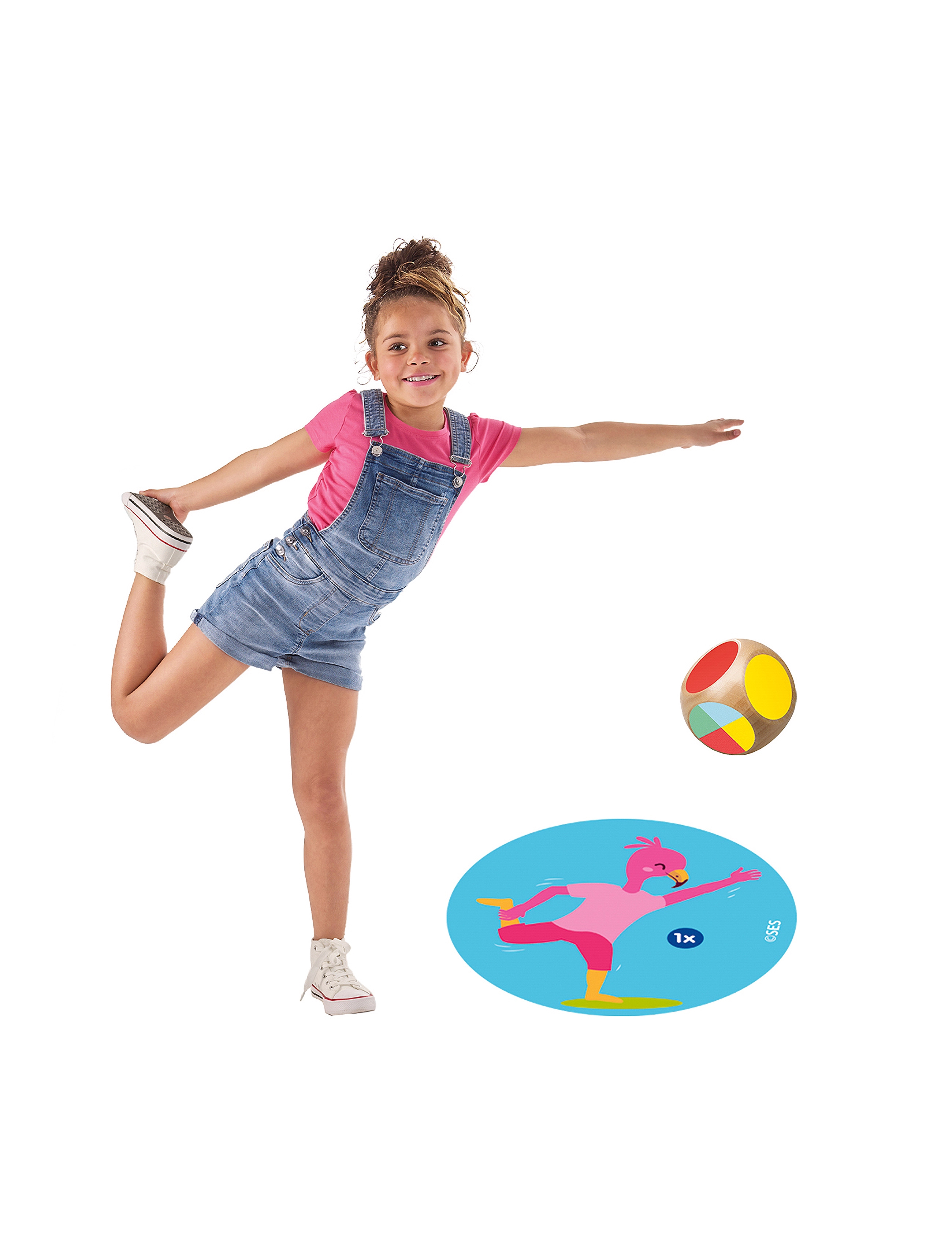 SES Creative Game Animal Dance Moves, Børn, Active Spil, Multi/mønstret, Str: ONE SIZE