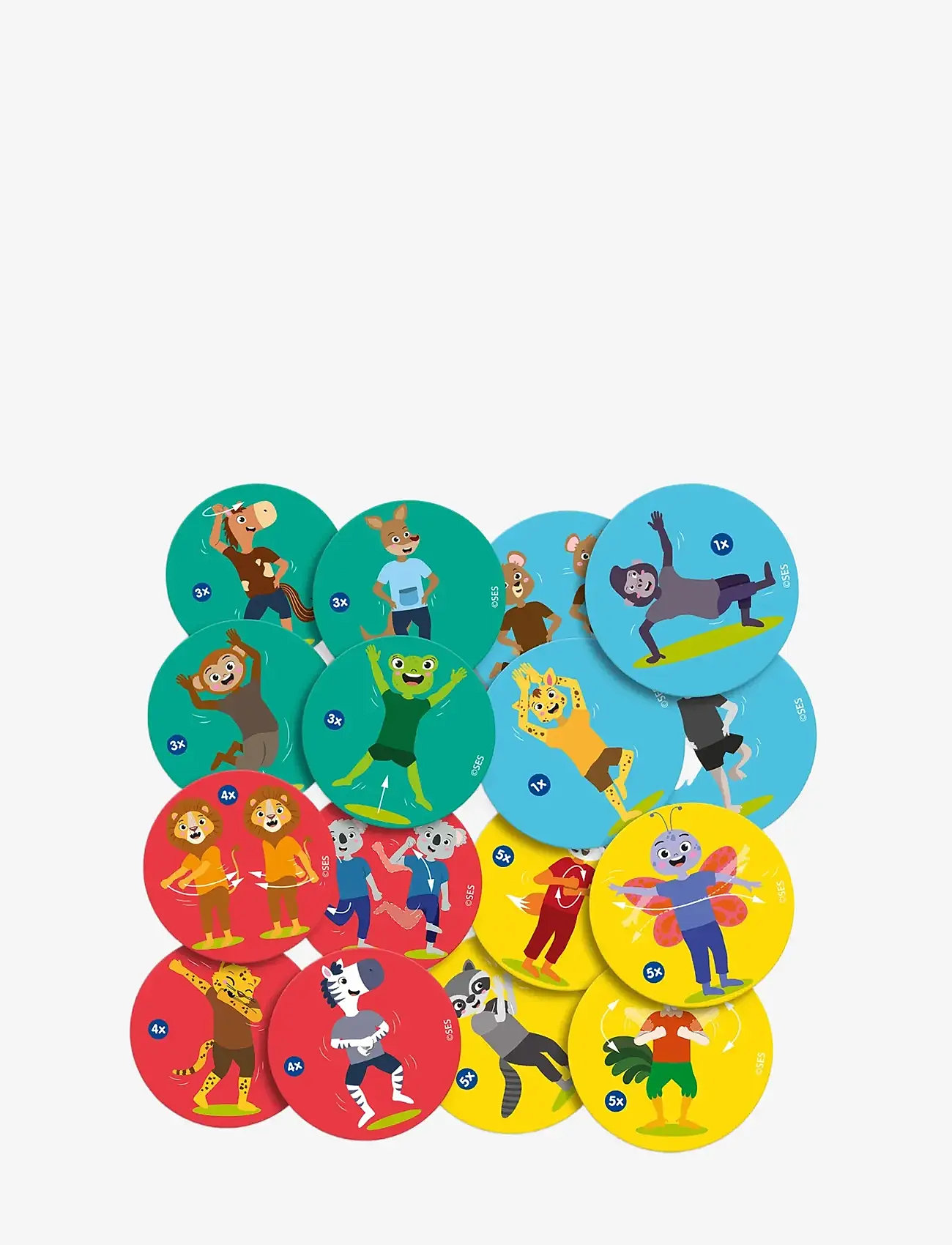 SES Creative - Game - Animal Dance Moves - aktiivsed mängud - multi - 3