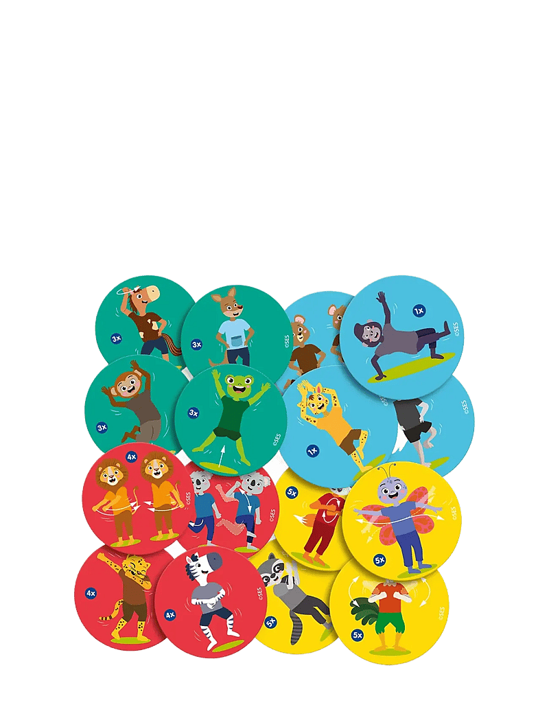 SES Creative - Game - Animal Dance Moves - aktiivsed mängud - multi - 3