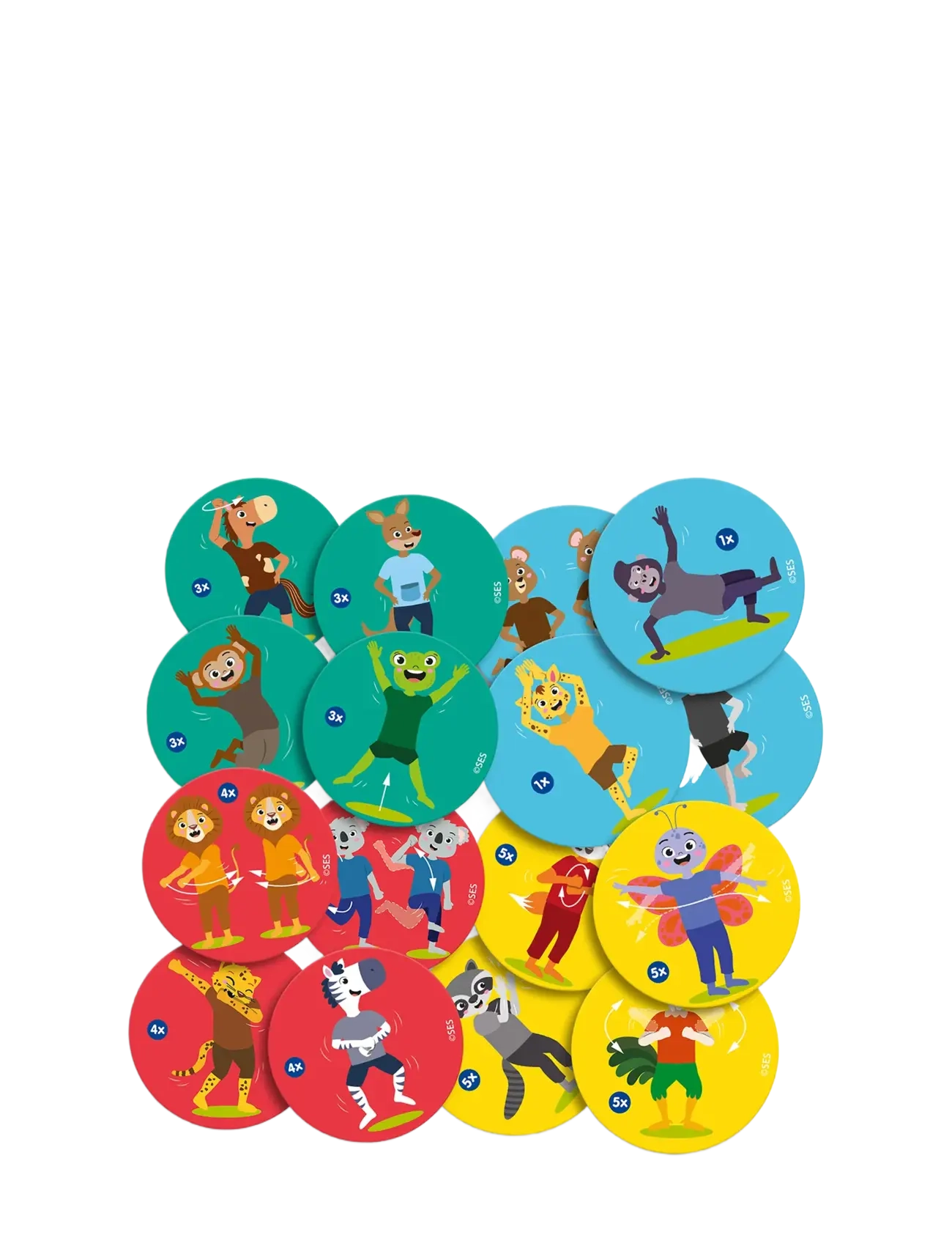 SES Creative - Game - Animal Dance Moves - aktive spiele - multi - 3