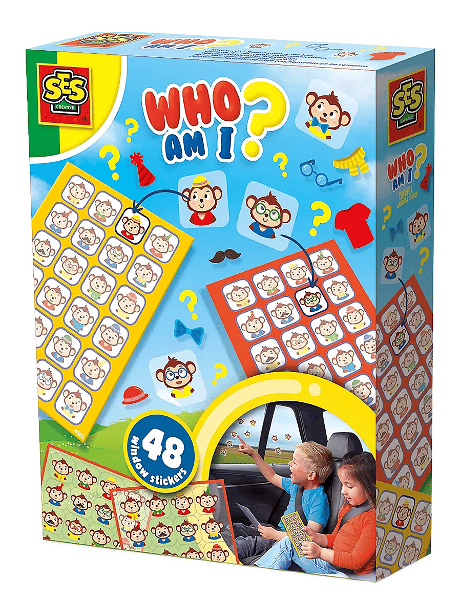 SES Creative - Who am I? - Travel Window Stickers - aufkleber - multi - 1