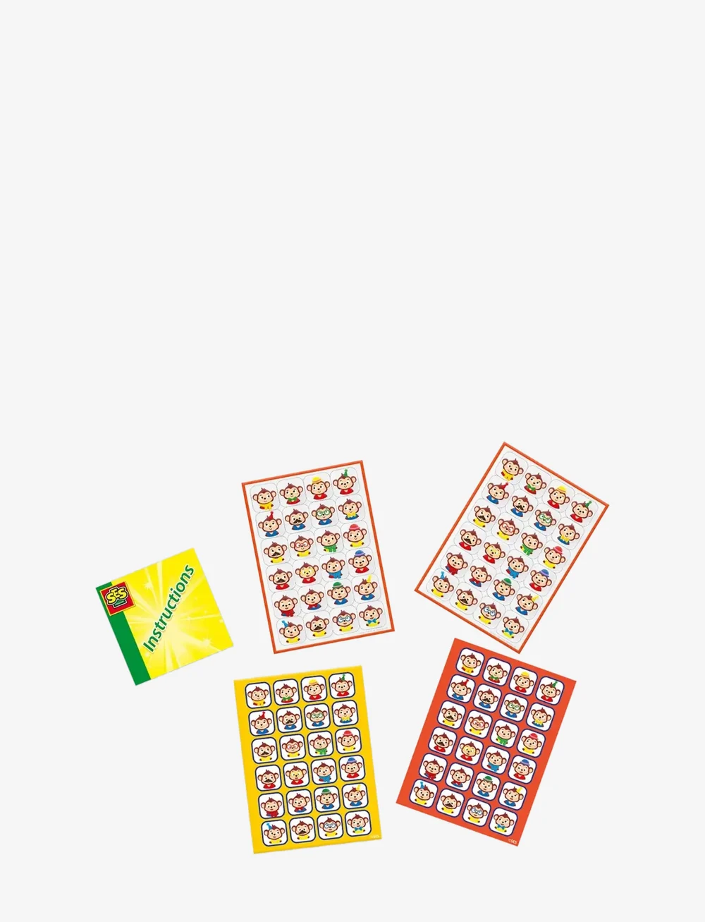 SES Creative - Who am I? - Travel Window Stickers - kleebised - multi - 2