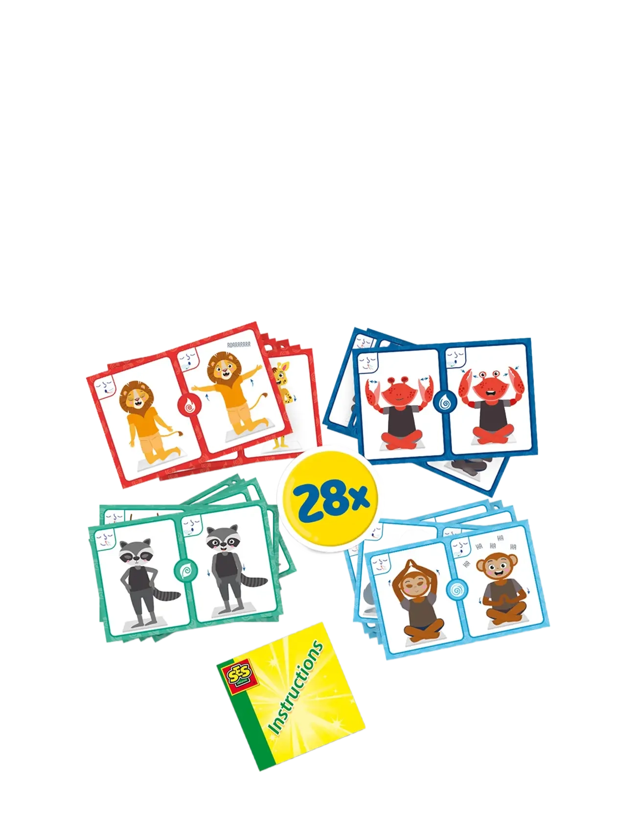 SES Creative - Animal Yoga - Zen - kartenspiele - multi - 2