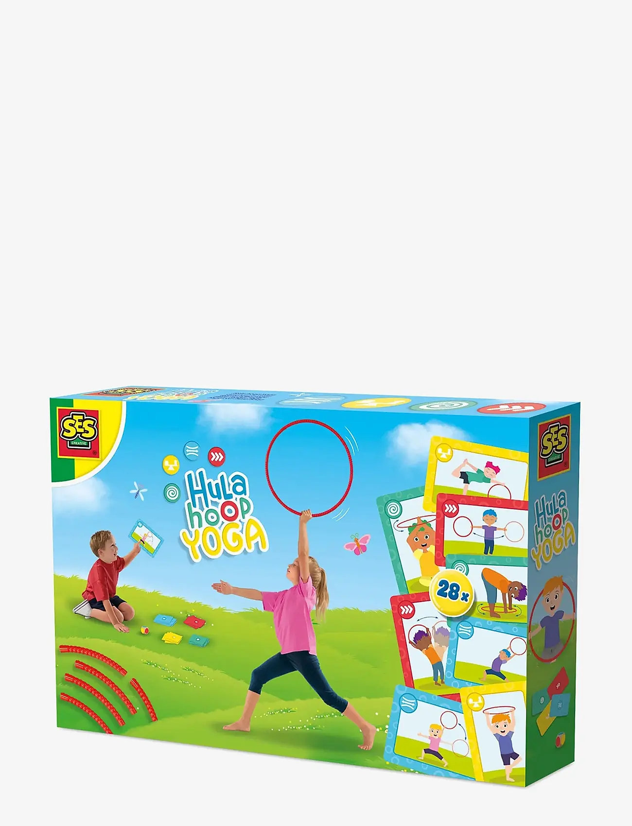 SES Creative - Hula Hoop - Yoga - udendørs spil & sport - multi - 1