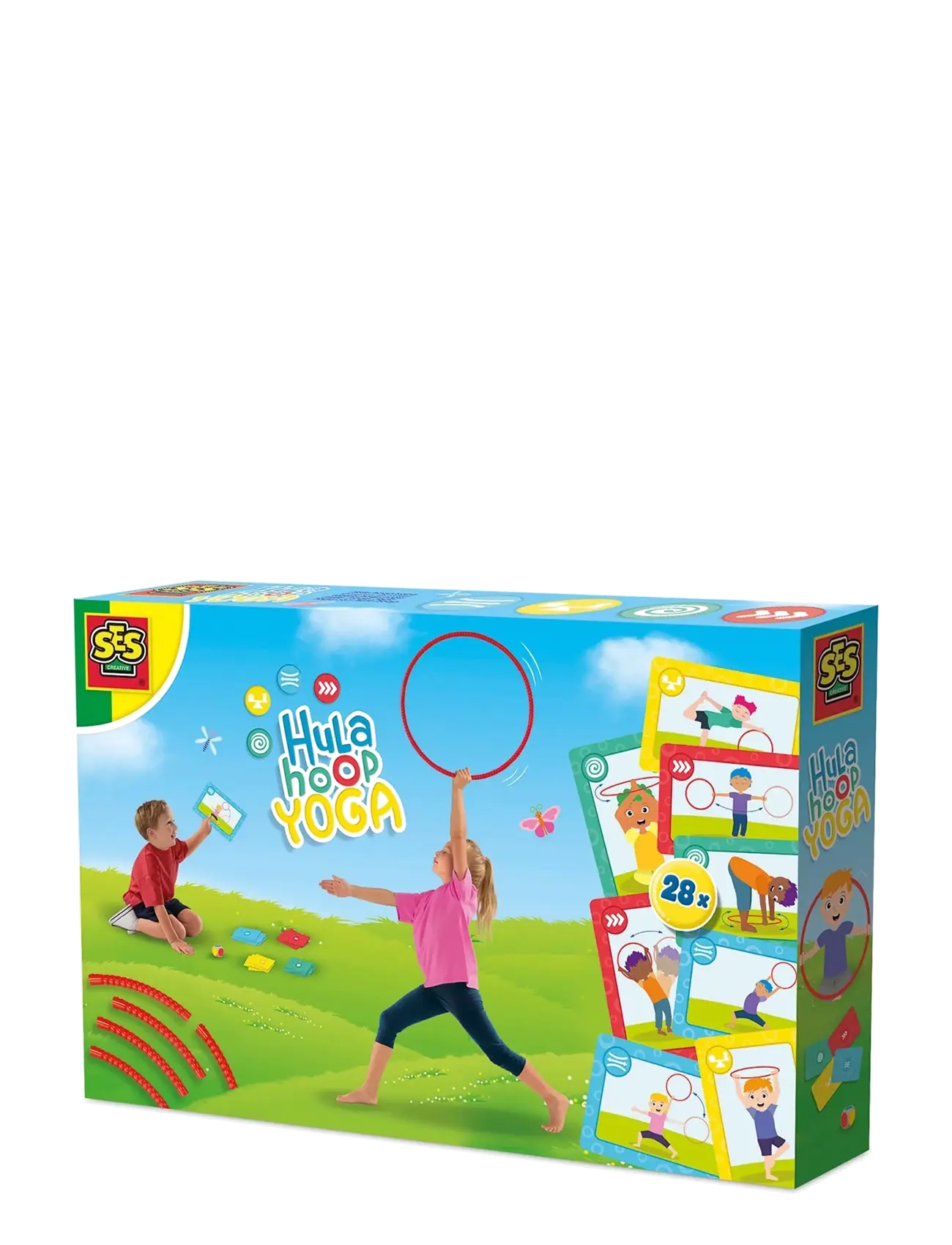 SES Creative Hula Hoop - Yoga - Outdoor play - MULTI / multi