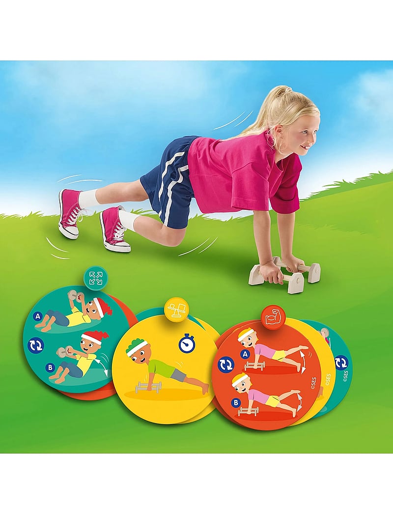 SES Creative - Fitness Fun - aktiivsed mängud - multi - 2