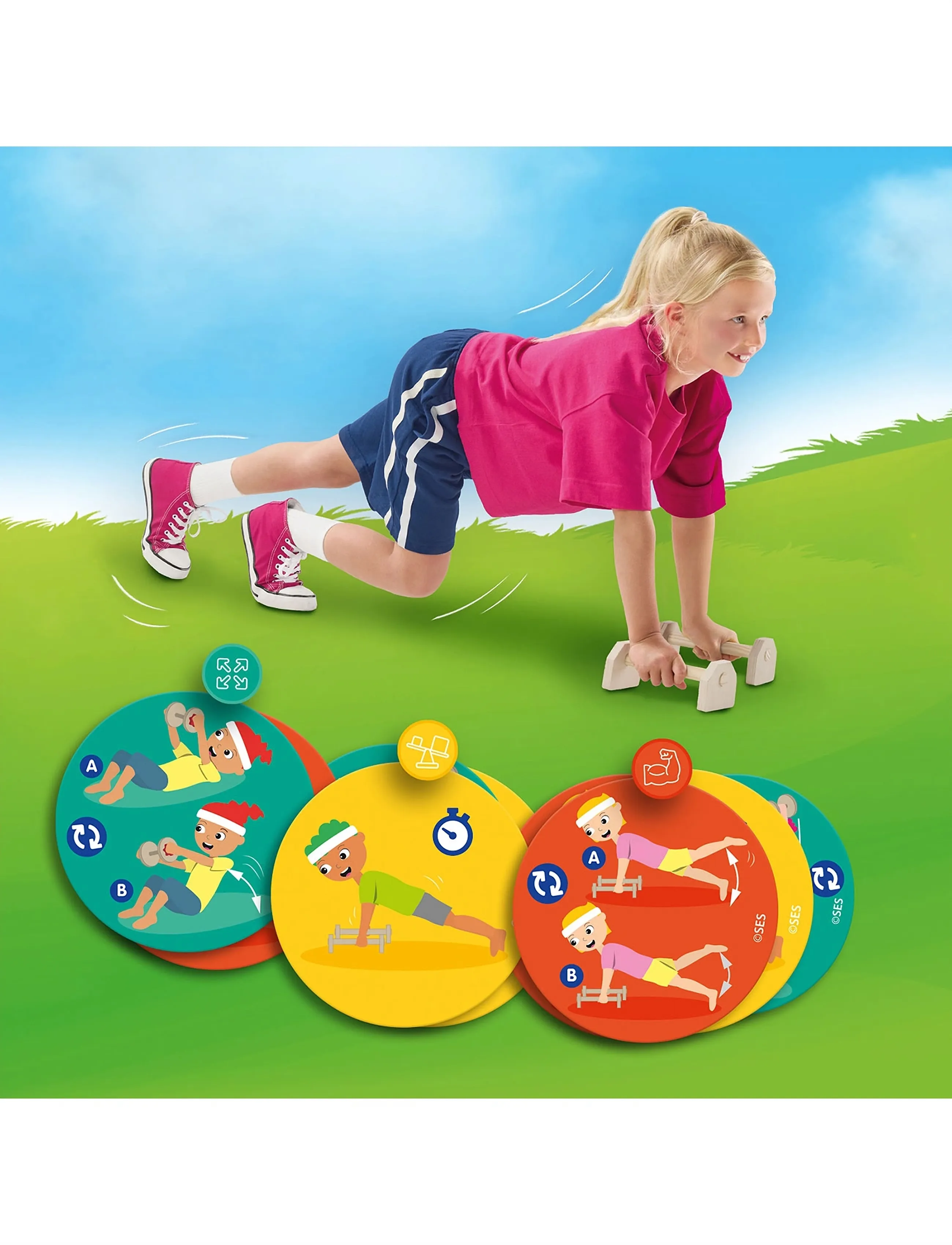 SES Creative - Fitness Fun - aktiva spel - multi - 2