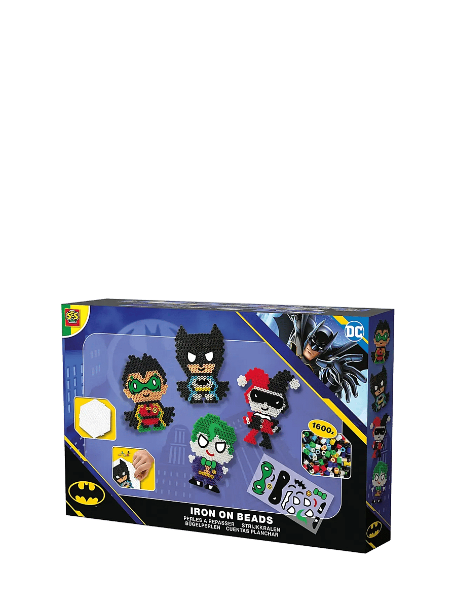 SES Creative - Iron on Beads - DC Batman - Figure Set 1600 pcs - bastelset - multi - 1