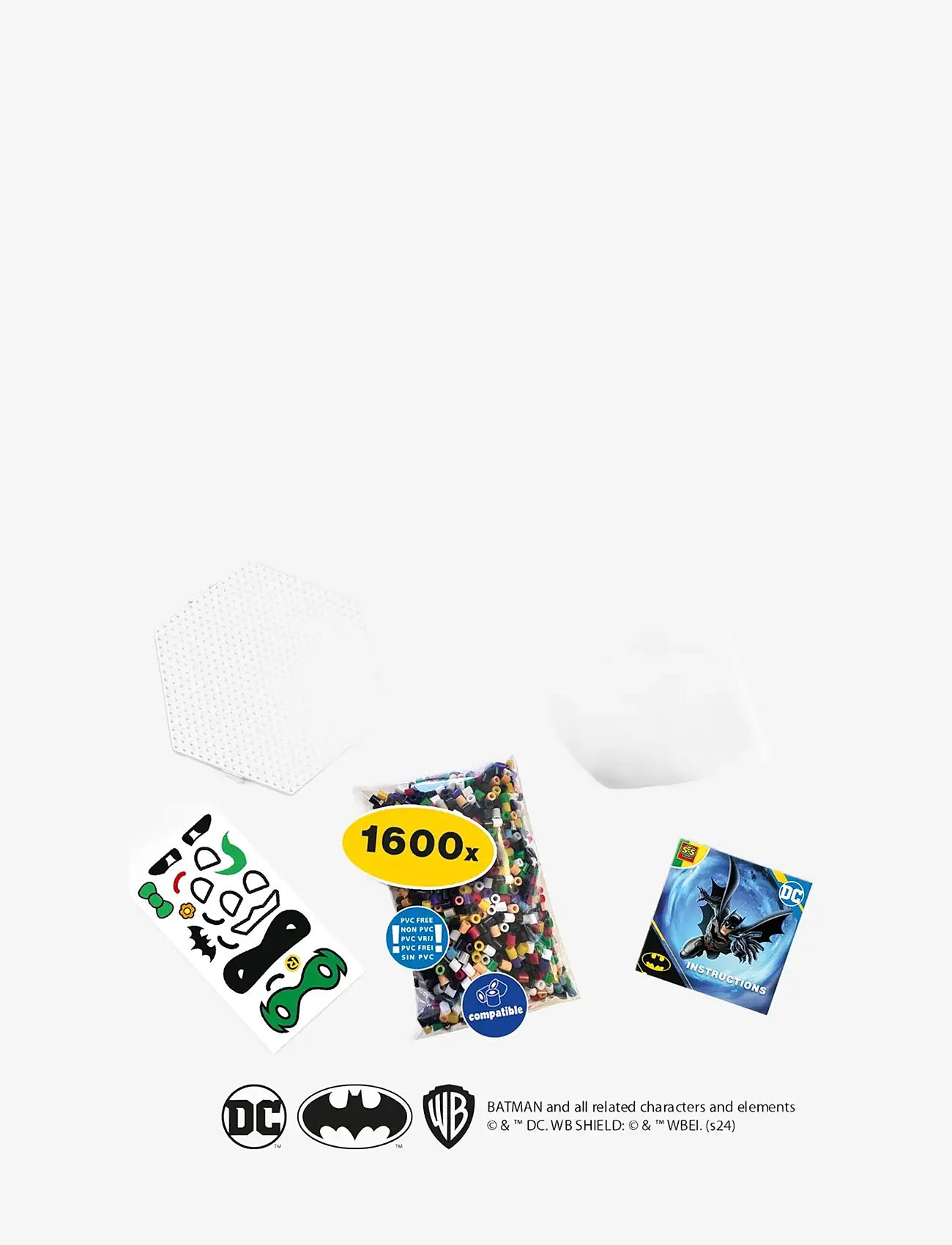 SES Creative - Iron on Beads -  DC Batman - Figure Set 1600 pcs - bastelset - multi - 2