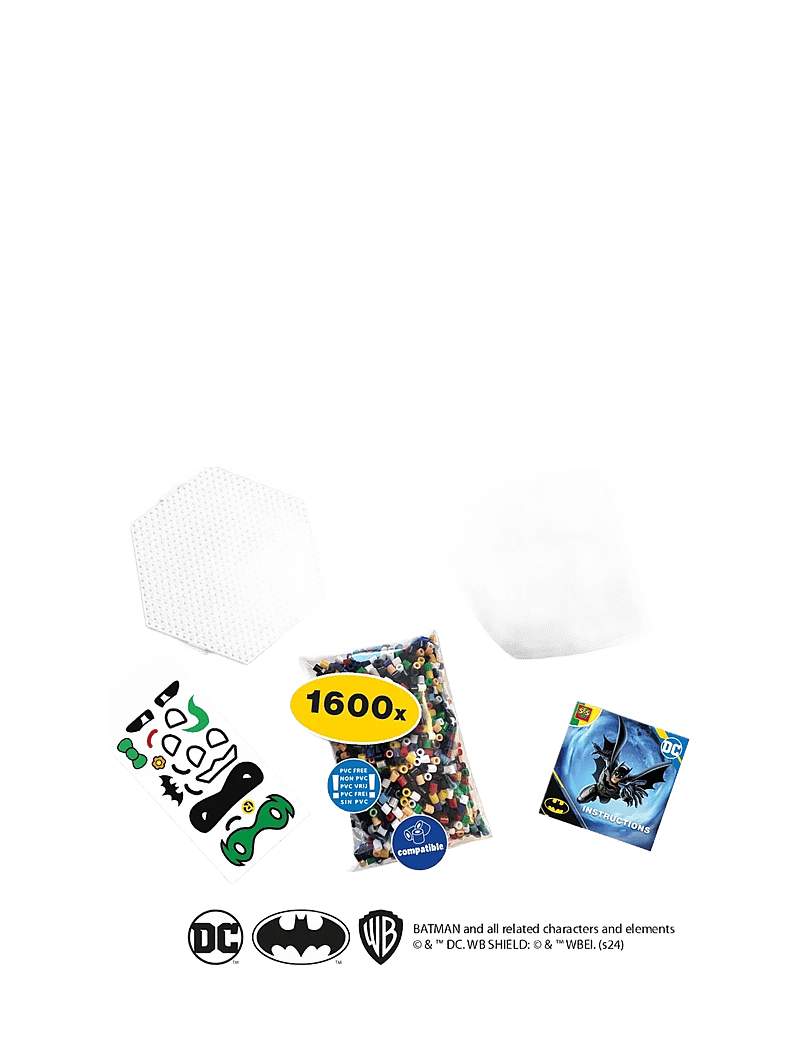 SES Creative - Iron on Beads - DC Batman - Figure Set 1600 pcs - bastelset - multi - 2