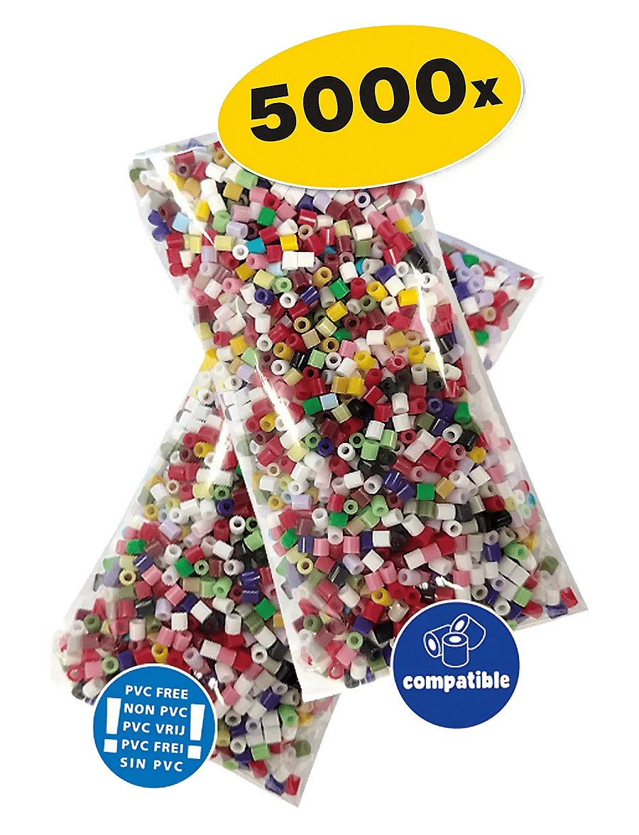 SES Creative - Iron on Beads - DC Batman - Joker and Harley Quinn 5000 pcs - käsitöökomplekt - multi - 3