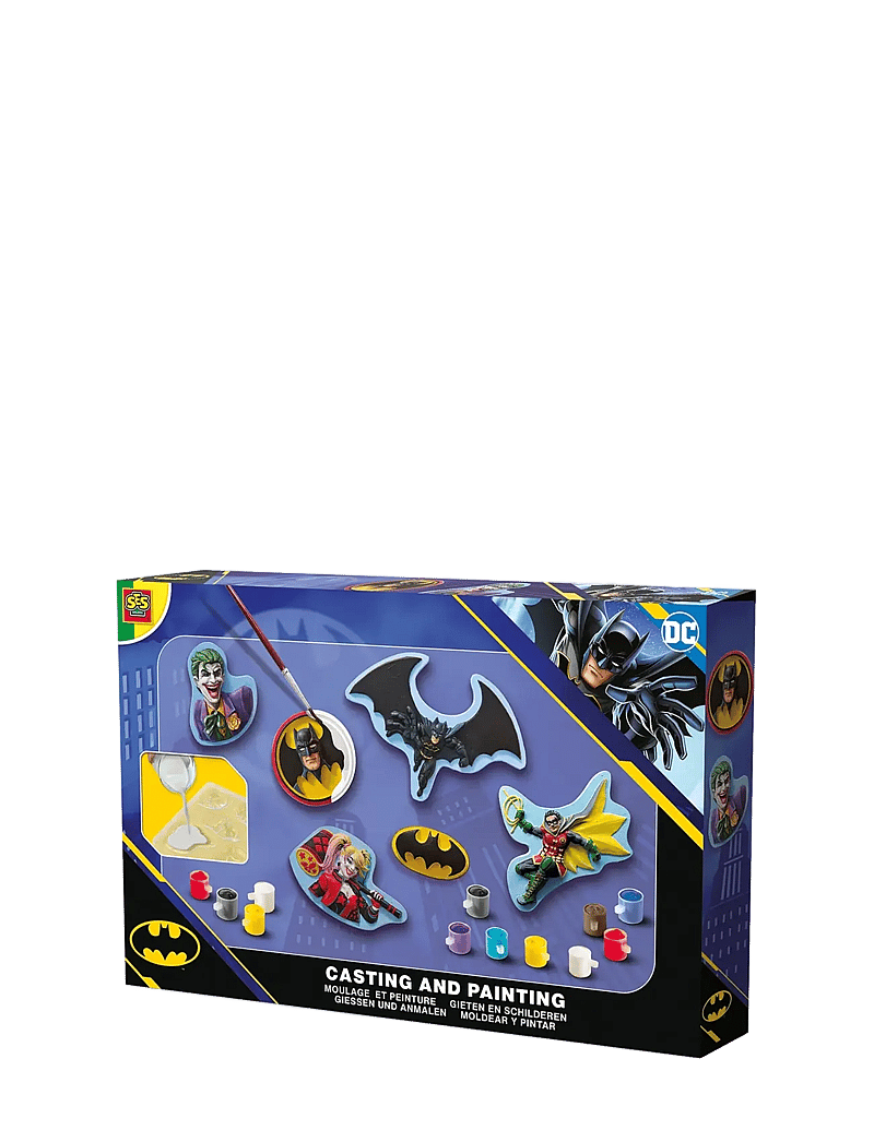 SES Creative - Casting & Painting - DC Batman - käsitöökomplekt - multi - 0