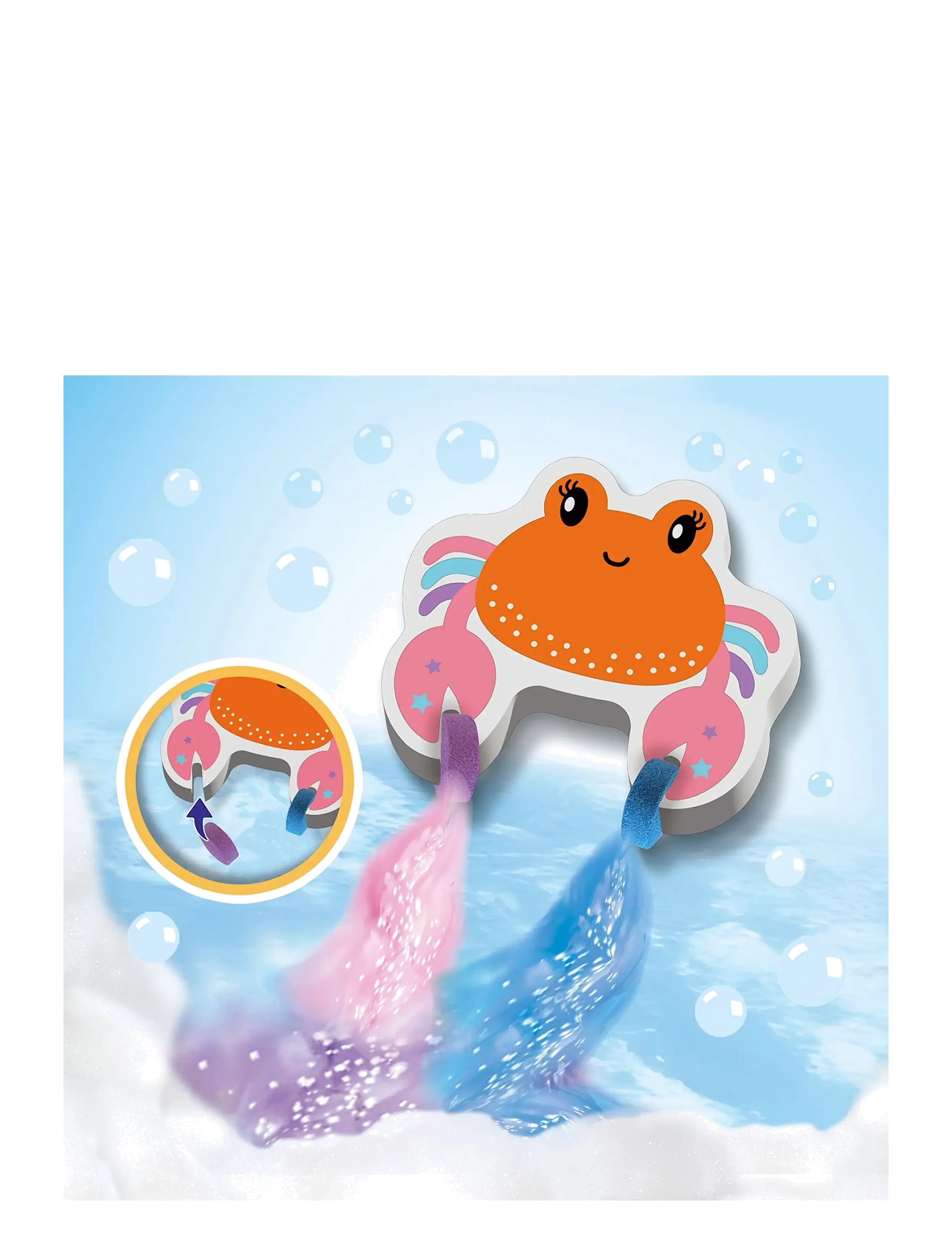SES Creative - Bath Time - Bath Colour Crab - jouets de bain - multi - 3